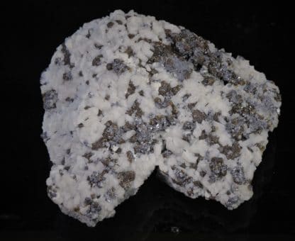 Galène, sphalérite (blende) et dolomite, mine de Trèves, Gard.