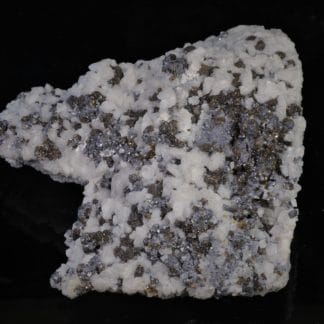 Galène, sphalérite (blende) et dolomite, mine de Trèves, Gard.