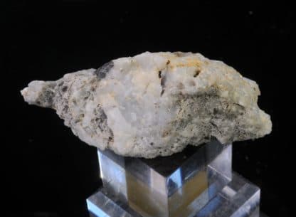 Bismuthinite, Quartz, Meymac, Corrèze, Aquitaine, France.