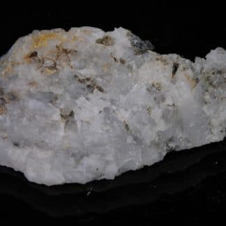 Bismuthinite, Quartz, Meymac, Corrèze, Aquitaine, France.