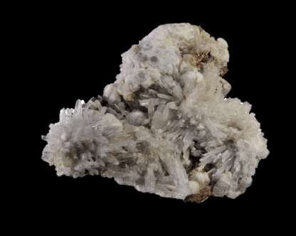 Aragonite aciculaire, Gergovie, Puy-de-Dôme, Auvergne-Rhône-Alpes.