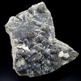 Galène, sphalérite (blende), hydrozincite, Villefranche de Rouergue, Aveyron.