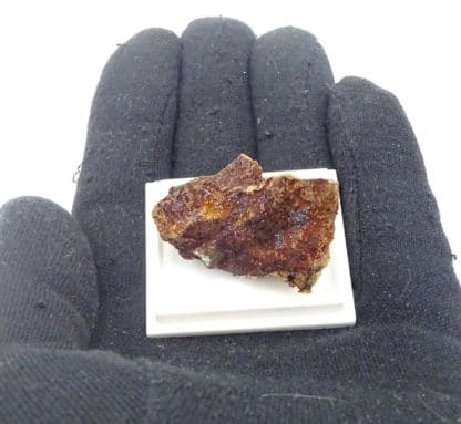 Cuprite, mine de Salsigne, Aude, Occitanie.