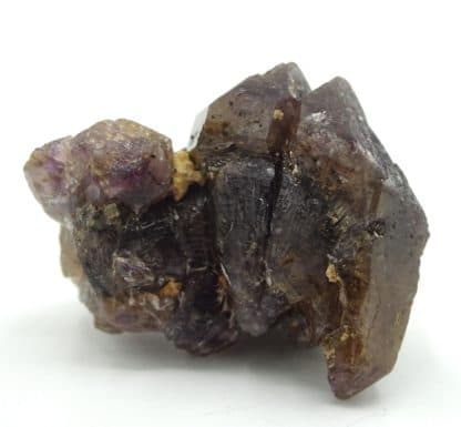 Quartz fumé, mine des Montmins, Échassières, Allier.