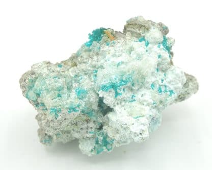 Dioptase et wulfénite, Mammoth-Saint Anthony Mine, Tiger, USA.