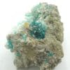 Dioptase et wulfénite, Mammoth-Saint Anthony Mine, Tiger, Arizona, USA.