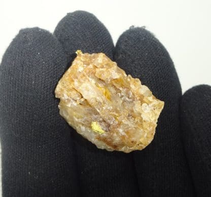 Or natif sur quartz, La Gardette, Villard-Notre-Dame, Oisans, Isère.