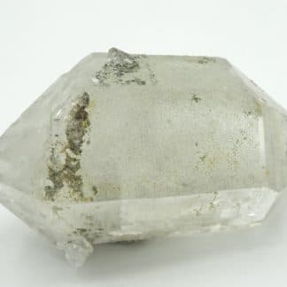 Quartz biterminé, Chemin Romain, Les Contamines-Montjoie, Haute-Savoie.