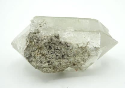 Quartz biterminé, Chemin Romain, Les Contamines-Montjoie, Haute-Savoie.