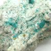 Dioptase, wulfénite et cerusite, Mammoth-Saint Anthony Mine, USA.