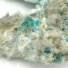 Dioptase, wulfénite et cerusite, Mammoth-Saint Anthony Mine, USA.