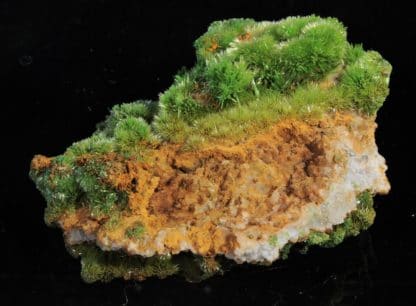 Pyromorphite aciculaire, Saint-Salvy, Tarn.