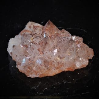 Quartz améthyste hématoïde, l’Argentolle, Saône-et-Loire, Morvan.