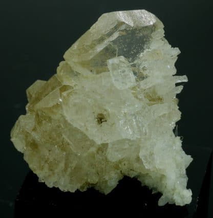 Quartz Gwindel et Laumontite, Tunnel du Saint-Gothard, Uri, Suisse.