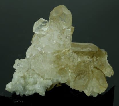 Quartz Gwindel et Laumontite, Tunnel du Saint-Gothard, Uri, Suisse.