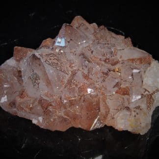 Quartz améthyste hématoïde, l’Argentolle, Saône-et-Loire, Morvan.