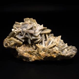 Barytine et quartz, Voltennes, Saône-et-Loire (Morvan).