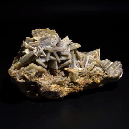 Barytine et quartz, Voltennes, Saône-et-Loire (Morvan).