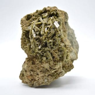 Epidote, Chamrousse, Massif de Belledonne, Isère, Auvergne-Rhône-Alpes.