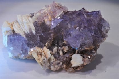 Fluorine et Barytine, La Cabana, Berbes, Espagne.