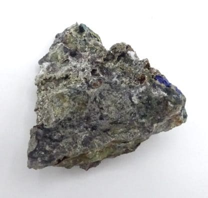 Mimétite, azurite, Mas-Dieu, Laval-Pradel, Gard.