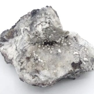 Hydrocérusite, manganèse, Torr Quarry, Somerset, Royaume-Uni.