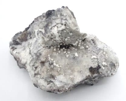 Hydrocérusite, manganèse, Torr Quarry, Somerset, Royaume-Uni.