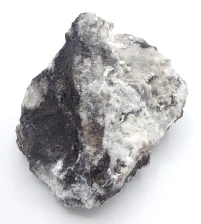Hydrocérusite, manganèse, Torr Quarry, Somerset, Royaume-Uni.