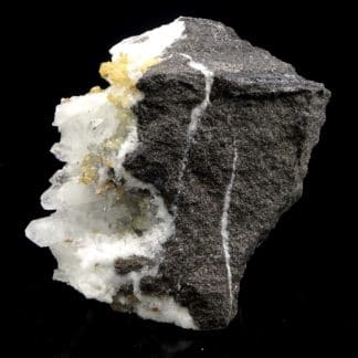 Dolomite sur quartz (xl), Estevelle, Pas-de-Calais, Hauts-de-France.