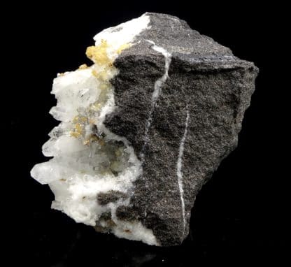 Dolomite sur quartz (xl), Estevelle, Pas-de-Calais, Hauts-de-France.