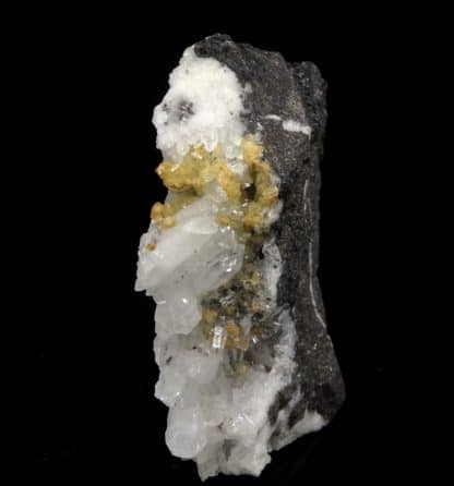 Dolomite sur quartz (xl), Estevelle, Pas-de-Calais, Hauts-de-France.