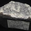 Dolomite sur quartz, Estevelles, Pas-de-Calais, Hauts-de-France.