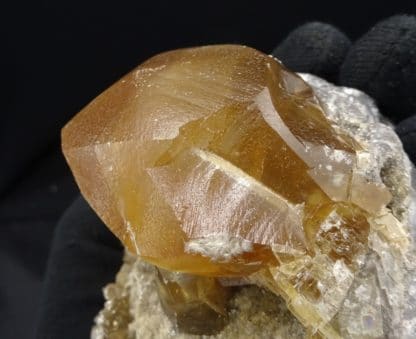 Calcite, carrière de Glageon, Avesnois, Nord, Hauts-de-France.