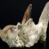 Quartz et chlorite, carrière de Bierghes, Brabant-Wallon, Belgique.