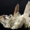 Quartz et chlorite, carrière de Bierghes, Brabant-Wallon, Belgique.