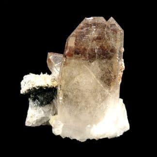 Quartz, chlorite, carrière de Bierghes, Brabant-Wallon, Belgique.