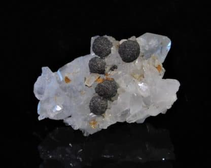 Quartz et Sidérite, Tunnel d’Orelle, Orelle, Maurienne, Savoie.