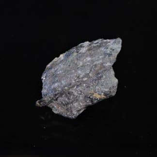 Blende (sphalérite) noire dans du quartz, Mine des Bormettes, La-Londe-les-Maures, Var.