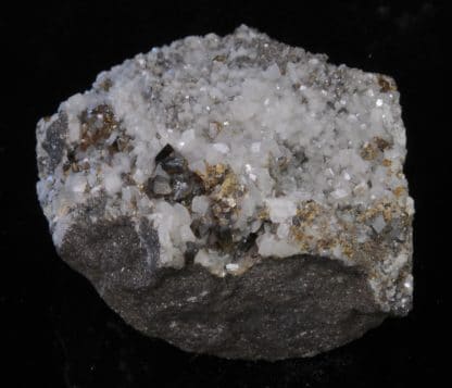 Blende (sphalérite) sur dolomie, Trèves, Gard.