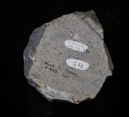 Blende (sphalérite) sur dolomie, Trèves, Gard.