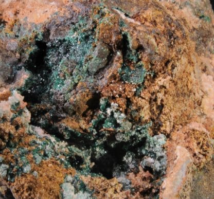 Malachite, Le Mas d’Alary, Lodève, Hérault.