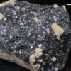 Sphalérite (blende) et sidérite, Carrière du Rivet, Peyrebrune, Tarn.