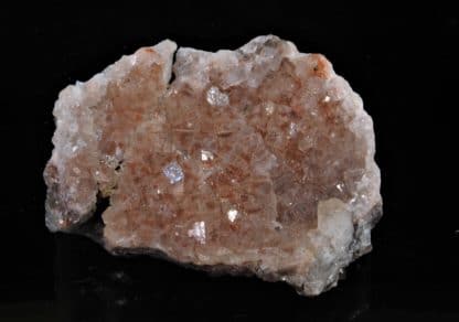 Fluorine à fantômes rouges, Barytine, Quartz, Voltennes, Saône-et-Loire, Morvan