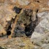 Vivianite, Pyrite, Salsigne, Aude.