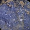 Fluorine bleue encre, Filon Sud 3, Mine de Fontsante, Les-Adrets-de-l’Esterel, Var.