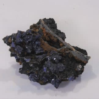 Azurite, Mine du Moulinal, Tarn, France.