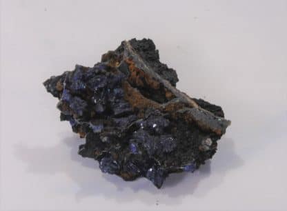 Azurite, Mine du Moulinal, Tarn, France.