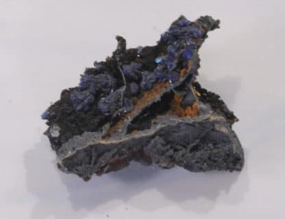 Azurite, Mine du Moulinal, Tarn, France.