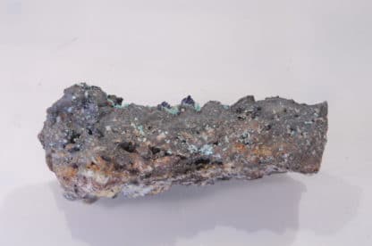 Azurite et Malachite, Mine du Moulinal, Tarn, France.
