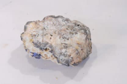 Azurite et Cuprite, Mine du Moulinal, Tarn, France.